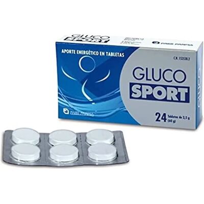 Faes Farma Gluco Sport 24 Tabletas - Apoyo Energético Faes Farma Gluco Sport 24 Tabletas - Apoyo Energético