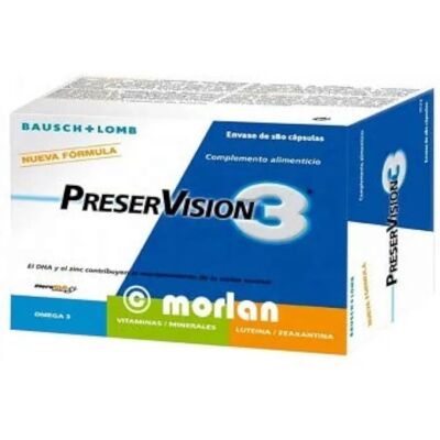 Bausch & Lomb Preservision 3 Augenschutz - Nahrungsergänzung Bausch & Lomb Preservision 3 Augenschutz - Nahrungsergänzung