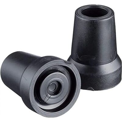 Punta de goma negra Corysan para Bastón de 18 mm - Contera Punta de goma negra Corysan para Bastón de 18 mm - Contera