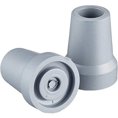 Contera para Bastón de Aluminio Corysan Gris 2U Contera para Bastón de Aluminio Corysan Gris 2U
