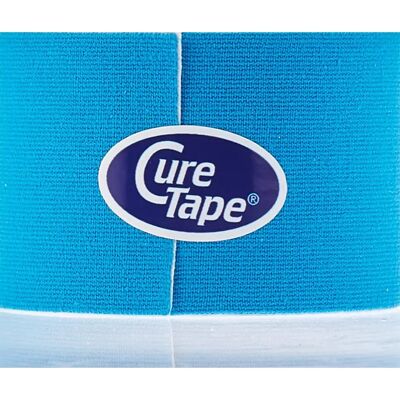 Cure Tape Azul Vendaje Neuromuscular - Soporte y Activación Muscular Cure Tape Azul Vendaje Neuromuscular - Soporte y Activación Muscular
