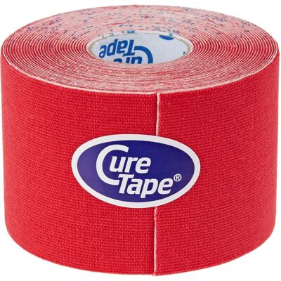 Cure Tape Rojo Vendaje Neuromuscular - Resistente al agua, Apoya músculos y articulaciones Cure Tape Rojo Vendaje Neuromuscular - Resistente al agua, Apoya músculos y articulaciones