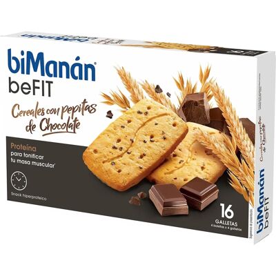 Galletas Cereales Bimanán Pro con Chips de Chocolate - Galletas Galletas Cereales Bimanán Pro con Chips de Chocolate - Galletas