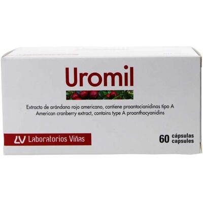 Laboratorios Viñas Uromil Arándano Equinácea - Suplemento Alimenticio Laboratorios Viñas Uromil Arándano Equinácea - Suplemento Alimenticio
