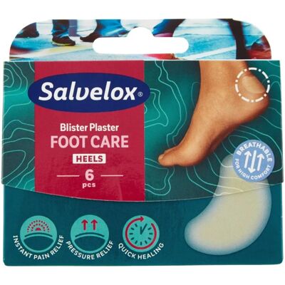 Salvelox Cura Piedi Bolle Medie - 6 Pezzi 40×61 mm Salvelox Cura Piedi Bolle Medie - 6 Pezzi 40×61 mm