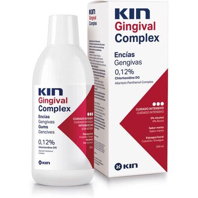 Kin Gingival Komplex - Reduziert Plaque, Stärkt Zahnfleisch - Mundspülung Kin Gingival Komplex - Reduziert Plaque, Stärkt Zahnfleisch - Mundspülung