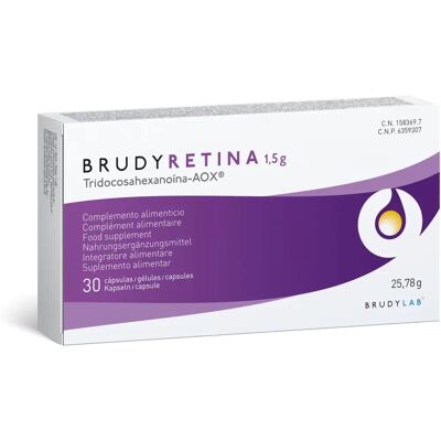 Brudylab Brudy Retina - Salud Ocular Omega-3 - 30 Cápsulas Brudylab Brudy Retina - Salud Ocular Omega-3 - 30 Cápsulas