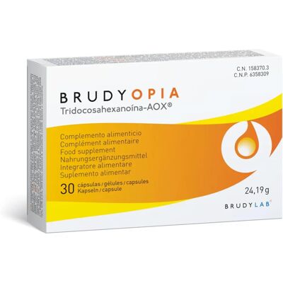 Brudy Lab Brudy Opia - Omega-3 & Vision Support - 30 Capsules Brudy Lab Brudy Opia - Omega-3 & Vision Support - 30 Capsules