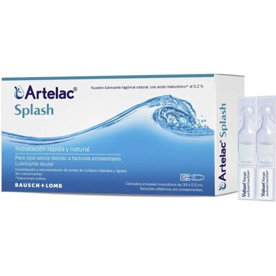 Bausch & Lomb Artelac Splash Olhos Secos - Cuidados Oculares Bausch & Lomb Artelac Splash Olhos Secos - Cuidados Oculares