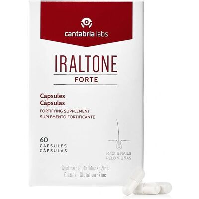 Iraltone Forte Suplemento Alimentar para Cabelo & Unhas - 60 Cápsulas Iraltone Forte Suplemento Alimentar para Cabelo & Unhas - 60 Cápsulas