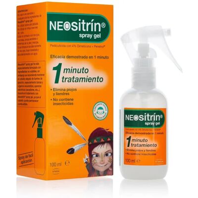 Neositrín Gel en Spray Contra Piojos - 100ml Neositrín Gel en Spray Contra Piojos - 100ml