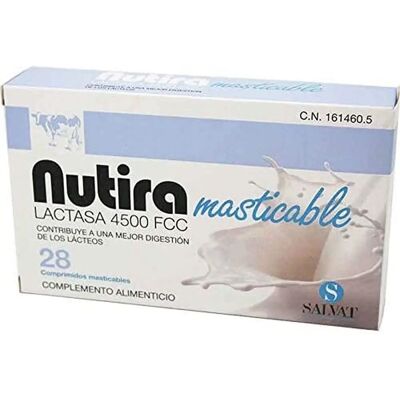 Salvat Nutira Lactasa 4500 Fcc - Alivio de la Intolerancia a la Lactosa Salvat Nutira Lactasa 4500 Fcc - Alivio de la Intolerancia a la Lactosa
