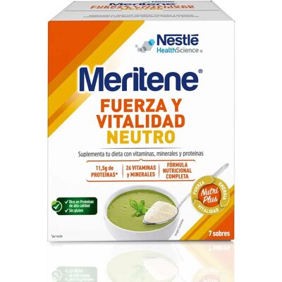 Meritene Neutral Força e Vitalidade - Suplemento Alimentar Meritene Neutral Força e Vitalidade - Suplemento Alimentar