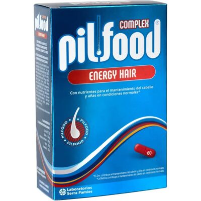 Pilfood Energy Hair - Suplemento para pérdida intensa de cabello Pilfood Energy Hair - Suplemento para pérdida intensa de cabello
