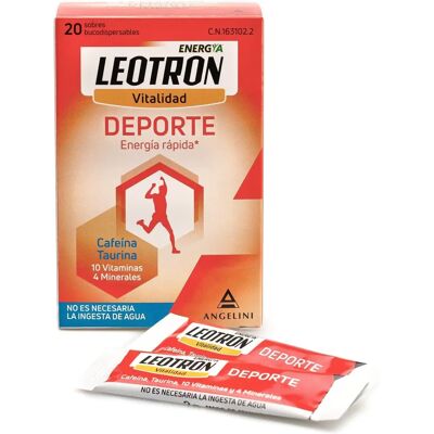 Leotron Sport 20 Sobres - Complemento Alimenticio para Deportistas Leotron Sport 20 Sobres - Complemento Alimenticio para Deportistas