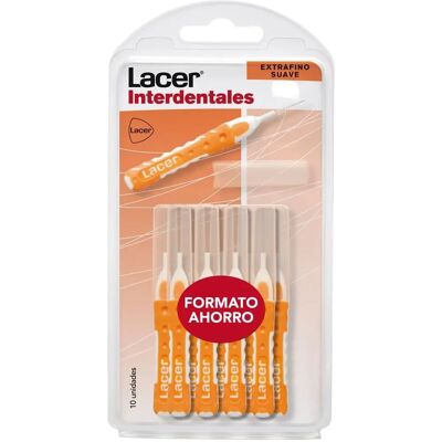 Lacer Unisex Interdental Weiche Bürste 10 Stück - Interdentalbürste Lacer Unisex Interdental Weiche Bürste 10 Stück - Interdentalbürste