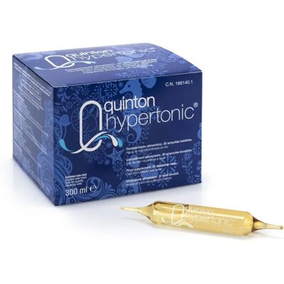 Quinton Hipertónico 30 Ampollas - Favorece la Nutrición Celular Quinton Hipertónico 30 Ampollas - Favorece la Nutrición Celular