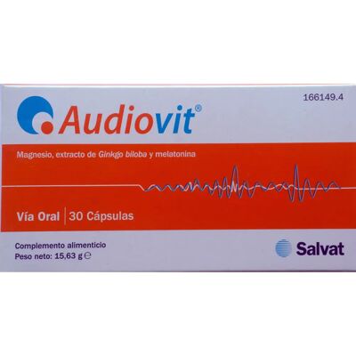 Salvat Audiovit 30 Cápsulas - Apoya inmunidad y salud auditiva Salvat Audiovit 30 Cápsulas - Apoya inmunidad y salud auditiva