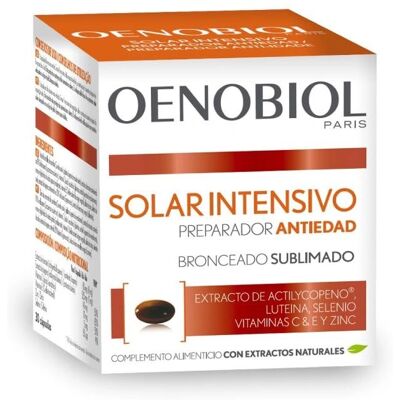 Oenobiol Sun Intensive Suplemento Anti-Edad - 30 cápsulas Oenobiol Sun Intensive Suplemento Anti-Edad - 30 cápsulas