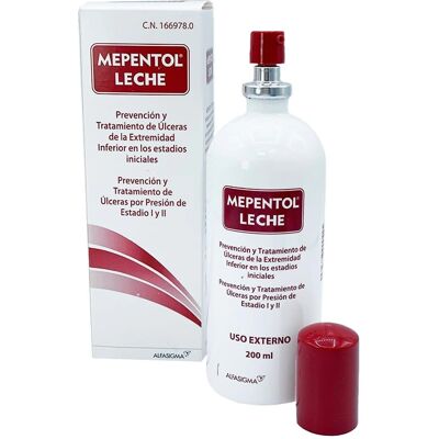 Leche Mepentol Bama-Geve - Prevención de úlceras por presión Leche Mepentol Bama-Geve - Prevención de úlceras por presión