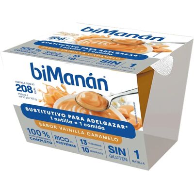 Bimanán Copa Vainilla Caramelo - Sustituye Comida Bimanán Copa Vainilla Caramelo - Sustituye Comida