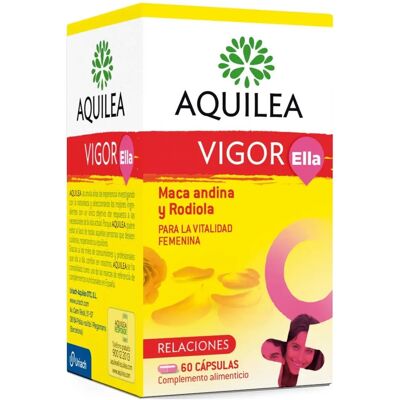 Aquilea Vigor Ella - Vitalitätsunterstützung für Frauen Aquilea Vigor Ella - Vitalitätsunterstützung für Frauen