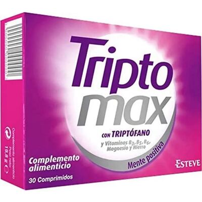 Esteve Triptomax - Suplemento para la Memoria y Alivio del Estrés - 30 Comprimidos Esteve Triptomax - Suplemento para la Memoria y Alivio del Estrés - 30 Comprimidos