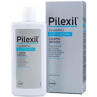 Pilexil Anti-Schuppen Shampoo - 300ml - Effektiv gegen fettige Schuppen Pilexil Anti-Schuppen Shampoo - 300ml - Effektiv gegen fettige Schuppen