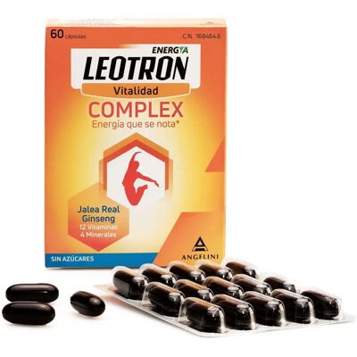 Leotron Jalea Real Ginseng Cápsulas - Complemento alimenticio Leotron Jalea Real Ginseng Cápsulas - Complemento alimenticio