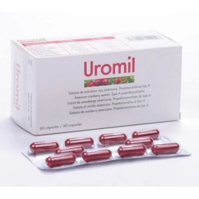 Laboratorios Viñas Uromil 90 Cápsulas - Apoyo urinario Laboratorios Viñas Uromil 90 Cápsulas - Apoyo urinario