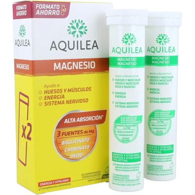 Aquilea Magnésio Limão 28 Comprimidos - Suplemento alimentar Aquilea Magnésio Limão 28 Comprimidos - Suplemento alimentar