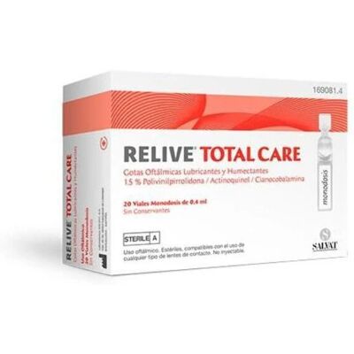 RELEC Lágrimas Oculares Total Care 20 Dosis Única RELEC Lágrimas Oculares Total Care 20 Dosis Única