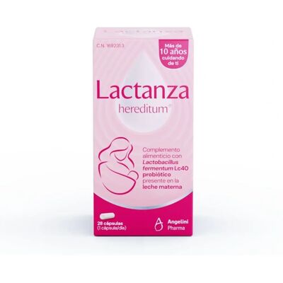 Angelini Lactanza Hereditum 28 Cápsulas - Apoia a saúde da flora mamária Angelini Lactanza Hereditum 28 Cápsulas - Apoia a saúde da flora mamária