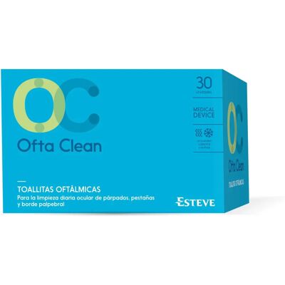 Oftaclean 30 toallitas para ojos - Cuidado ocular Oftaclean 30 toallitas para ojos - Cuidado ocular