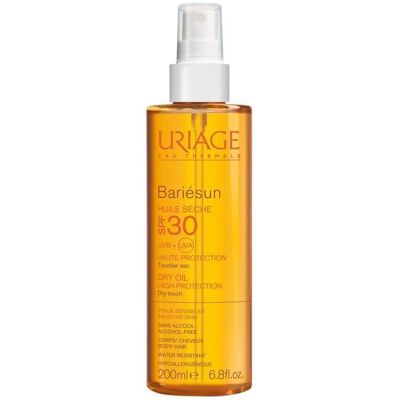 Uriage Bariésun SPF 30+ Aceite Seco - Aceite de protección solar Uriage Bariésun SPF 30+ Aceite Seco - Aceite de protección solar