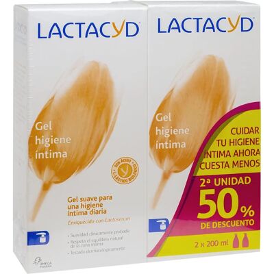 Lactacyd Lactacyd Gel Intimo Set 2 X 200 Ml - Hygiène Personnelle Lactacyd Lactacyd Gel Intimo Set 2 X 200 Ml - Hygiène Personnelle