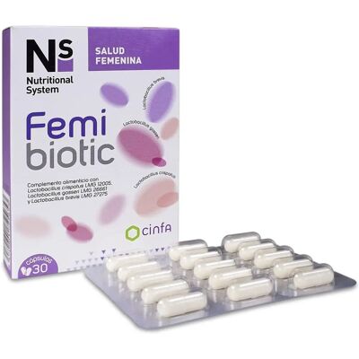 Cinfa Femibiotic ns 30 capsules - Food supplement Cinfa Femibiotic ns 30 capsules - Food supplement