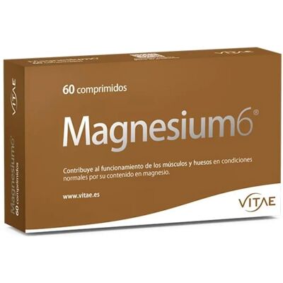 Vitae Magnesium 6 - Nahrungsergänzung für Muskel- & Knochengesundheit Vitae Magnesium 6 - Nahrungsergänzung für Muskel- & Knochengesundheit