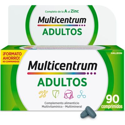 Multicentrum - 90 Tabletas - Suplemento Dietético Multicentrum - 90 Tabletas - Suplemento Dietético