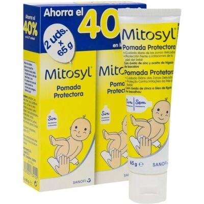 MITOSYL Modell 65g x 2 Einheiten Schutzcreme für Babys MITOSYL Modell 65g x 2 Einheiten Schutzcreme für Babys