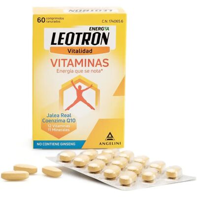 Leotron Jalea Real Q10 Vitaminas Tabletas - Suplemento alimenticio Leotron Jalea Real Q10 Vitaminas Tabletas - Suplemento alimenticio