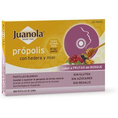 Juanola Propolis Hedera Honey - Lozenges Juanola Propolis Hedera Honey - Lozenges