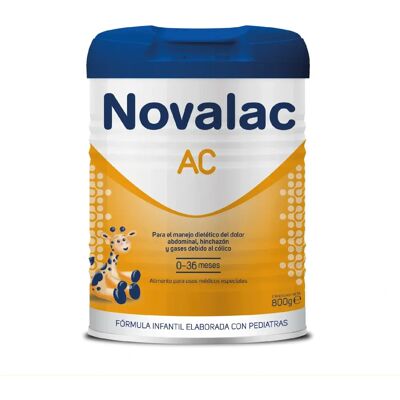 Novalac AC 800g - Leche Infantil para Cólicos Novalac AC 800g - Leche Infantil para Cólicos