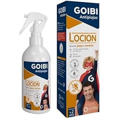Loción Anti-piojos Goibi - Protección contra piojos - 125ml Loción Anti-piojos Goibi - Protección contra piojos - 125ml