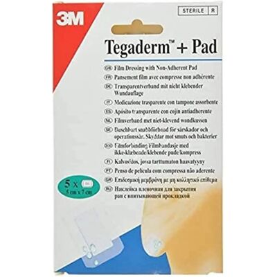 Tegaderm 5x7cm Pansement Transparent Tegaderm 5x7cm Pansement Transparent