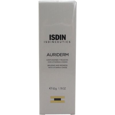 Isdin Auriderm Crema con Vitamina K - Reduce hematomas y enrojecimiento - 50ml Isdin Auriderm Crema con Vitamina K - Reduce hematomas y enrojecimiento - 50ml