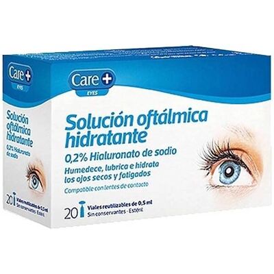 Care+ Natriumhyaluronat Augentropfen - 20 x 0,5ml Care+ Natriumhyaluronat Augentropfen - 20 x 0,5ml