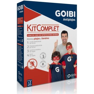 Kit de Champú y Loción Antipiojos Goibi - Tratamiento contra Piojos Kit de Champú y Loción Antipiojos Goibi - Tratamiento contra Piojos