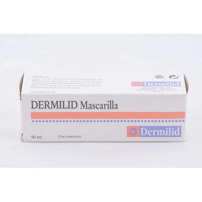 DERMILID 50ml Gesichtsmaske für fettige Haut - Tiefenreinigung & Sebumregulierung DERMILID 50ml Gesichtsmaske für fettige Haut - Tiefenreinigung & Sebumregulierung