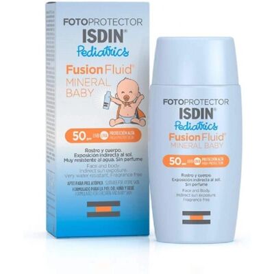 ISDIN Crema Solare Minerale SPF 50+ per Bambini ISDIN Crema Solare Minerale SPF 50+ per Bambini